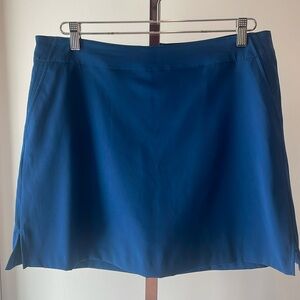 Lady Hagen navy golf skort